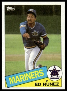 1985 Topps #34 Ed Nunez - Picture 1 of 2