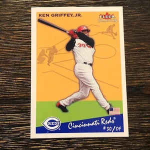 2002 Fleer Tradition Ken Griffey Jr. Cincinnati Reds #173 - Picture 1 of 2