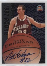 1997 Score Board Auto Basketball Signatures Silver Nate Erdmann Auto