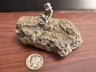 Gold & Silver ore From Black Hawk, CO With Pewter Gold Miner, Gold pan, Prospect