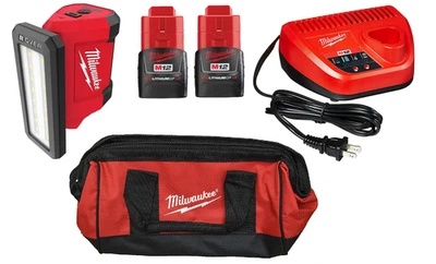 Milwaukee 2367-20 M12 12V ROVER Cordless Service/Repair Flood Light Kit - Image 1 of 4