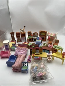 Lotto accessori mobili casa delle bambole Loving Family 30+ nuovi sigillati famiglia - Foto 1 di 23