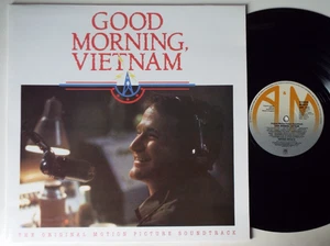 GOOD MORNING VIETNAM SOUNDTRACK - DAVID ANDERLE. UK LP 1988. A&M RECORDS AMA3913 - Picture 1 of 3