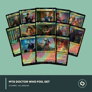 MTG | The 13 doctors from Doctor Who | DOCTOR WHO | 13 CARDS | NM | EN | FOIL - Bild 1 von 1