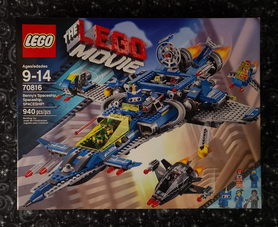 LEGO La LEGO Película: Benny's Spaceship, Spaceship, SPACESHIP!  70816 Nuevo Precintado Foto 1 de 4