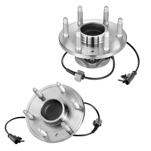 Pair 2WD 6-Lug Front Wheel Bearing and Hub for 2007-2013 Silverado Sierra 1500 - Bild 1 von 7