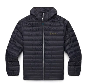NWT Cotopaxi Fuego Black 800 Down Hooded Men's Packable Puffer Jacket L - Picture 1 of 7