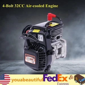 1/5 Scale Rc Car 32cc 4 Bolts Gas Engine For Rovan Hpi Baja 5T 5B King Motor - Picture 1 of 8