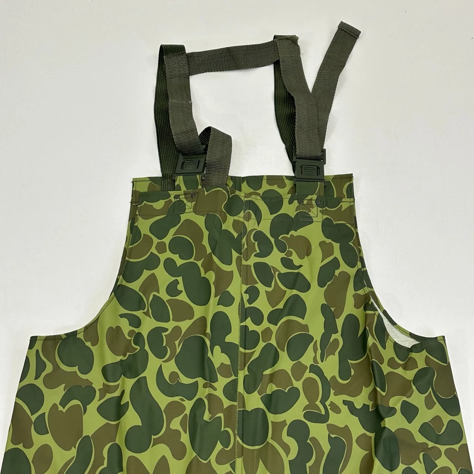 Cabela's Men's Medium Camouflage Rain Jacket & Bib Overalls Set Size M - Image 1 of 4