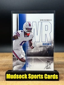 KEON COLEMANE - 2024 Topps Signature Class - RC - Buffalo Bills - Picture 1 of 2