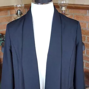 Anne Klein moderner Blazer schwarz vorne offen Langarm Damen Größe S - Bild 1 von 5
