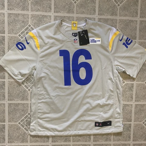 Nike NFL LA Rams Jared Goff #16 Vapor Football Jersey Bone White Men’s XXL NEW Cover