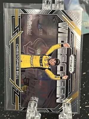 CHRISTOPHER BELL--2023 PANINI--PRIZM--WIDESCREEN---JOE GIBBS--FREE SHIPPING - Image 1 of 2