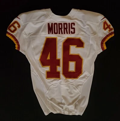#46 Alfred Morris of Washington Redskins NFL Game-Issued Road Jersey - 71920 - Image 1 of 4