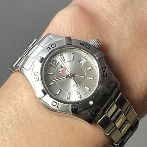 Tag Heuer Swiss Professional Aquarace 300m Sports Ladies Stainless Retired Watch