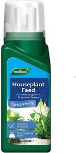 House Plant Feed Food Concentrate For Greener Leaves Nutrients Fertiliser 200ml