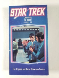 Star Trek The Original Series Episode 44 Journey To Babel Video Tape VHS - Picture 1 of 9