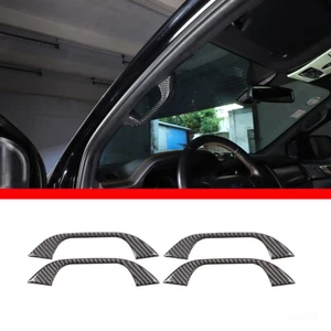 Carbon Fiber A-Pillar Grab Handle Sticker Interior Trim For Ford Ranger 2015-21 - Bild 1 von 12