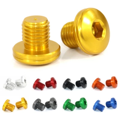 Ajuste para Kawasaki ER-5 1996-2005 ER-6N 06-12 Agujero Espejo Enchufe Adaptadores Pernos Foto 1 de 4