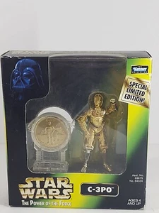 Kenner Hasbro POTF Star Wars C3P0 With Coin 1998 Pre-owned - Picture 1 of 8