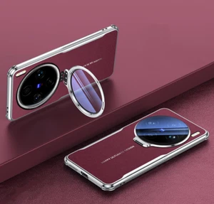 Funda para vivo X200 Ultra,Funda de Teléfono de Cuero Liso,Funda Suave TPU Ultra Delgada - Imagen 1 de 11
