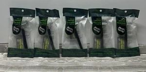 New (Lot of 5) Assured 5 Double Edge blades Safety Razor Stainless Steel Handle - Picture 1 of 2