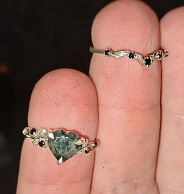 Handgefertigter Doppelring - Bild 1 von 2