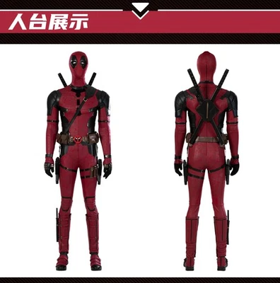 Deadpool 3 Хэллоуин косплей комбинезон костюм Уэйд Уилсон аксессуары костюм лот - Изображение 1 из 4