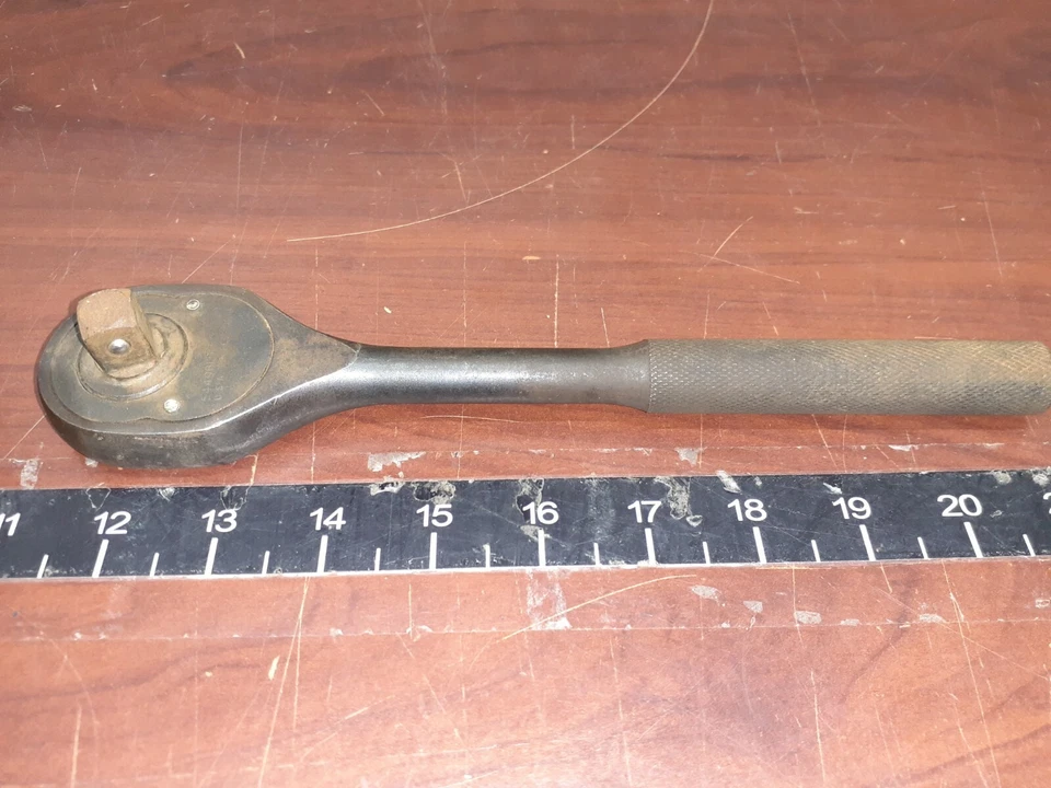 PROTO 5449BL Diamond Knurled Grip Ratchet 1/2” Drive 10”, c-x - Image 1 of 4