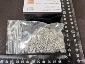Juweela 1/45 1/50 Pavers Type W Grey Mix (1000pcs) - Picture 1 of 1