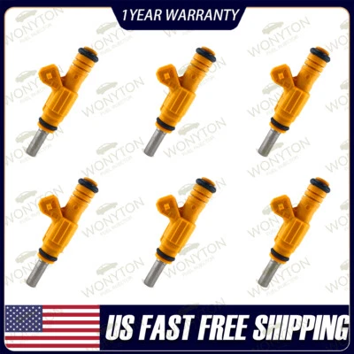 Inyectores de combustible Bosc* de actualización de 6 piezas para BMW VALVE E39 E46 Z4 X6 X3 E60 Foto 1 de 4