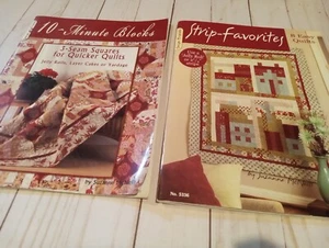 Lote 2 Libros para Acolchar Rollo de Gelatina Edredón Patrón Libros Capa Pastel Edredón Patrones - Imagen 1 de 8