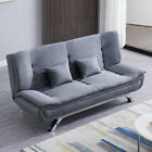 3 Seater Sofa Bed Couch 3 In 1 Convertible Sofa Recliner Sleeper Bed Sofabed New
