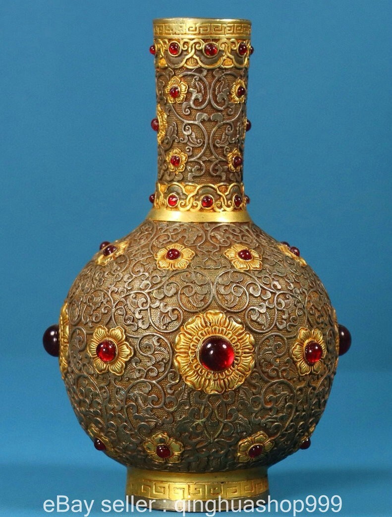 花瓶，古銅製，（旧家藏出し）古董，茶道具，書房置物，重