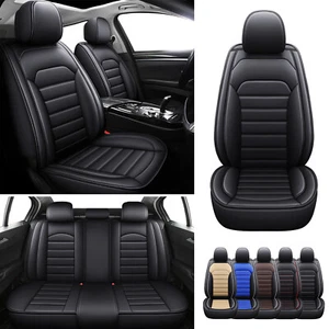 Fit for Lexus Car Seat Covers Pu Leather Full Set Front&Rear 5 Seats Cushion - Picture 1 of 16