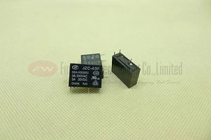 JZC-43F/024-HS(555) JZC-43F-024-HS Nuovo Relè Uso Generale 3A 24V x 5PCS NUOVO - Foto 1 di 4