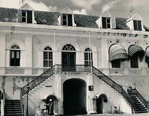CURAÇAO c. 1950 - Le Palais du Gouverneur Fort Amsterdam - Ph. Galloway - GF 485 - Picture 1 of 2
