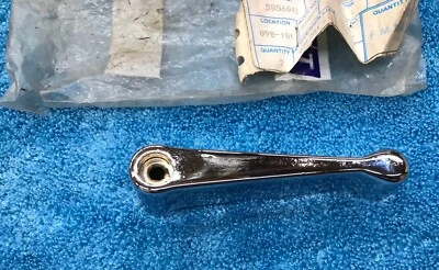 Fiat 124 Spider Interior Door Handle Chrome (NOS) X1/9 ‘74-‘78 Foto 1 de 4