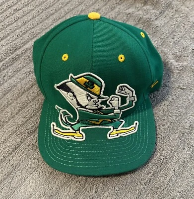 Zephyr Notre Dame University Snapback Embroider Logo Adjustable Fighting Irish - Image 1 of 4