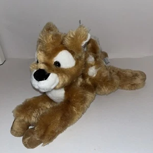 BJ Toy Company Deer Fawn White Spots VTG 12" Tall Floppy Plush Stuffed Animal ** - Picture 1 of 13