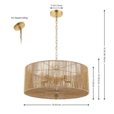 COLGANTE SAFAVIEH MAMBA 5 LT 24", Precio rebajado 2172738548 PND4186A Foto 1 de 4