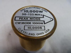Bird 43 Thruline WattMeter Element 10.000W 10000B 50-125MHz - Imagen 1 de 5