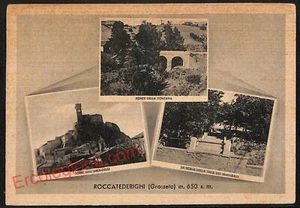 ag2527 - ANTIKE AK - Provinz Grosseto - Roccatederighi 1950 - Bild 1 von 1