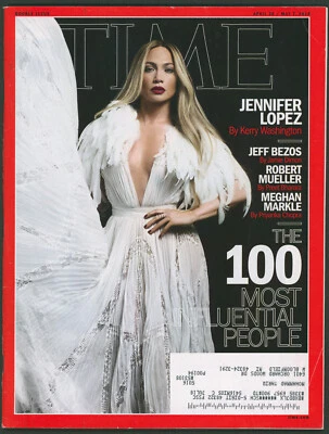 Time Magazine April 30/May 7 2018 Jennifer Lopez ~bin Salman ~Donald Trump - Image 1 of 4