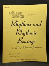 KJOS Müller Rusch String Series: Rhythms and Rhythmic Bowings, Cello, Workbook