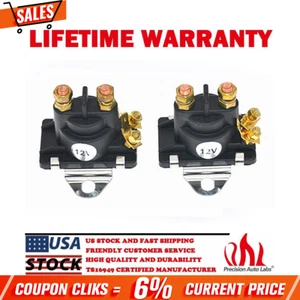 2x New Marine Starter Tilt /Trim Relay Solenoid For MerCruiser 89-96158T 12V - Picture 1 of 11