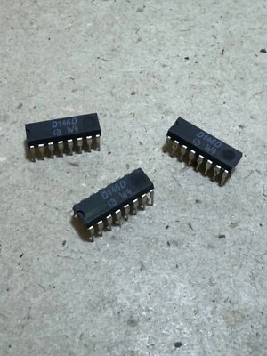 10x D146 D146D 74146 Decodificador BCD a 7 segmentos con colectores abiertos #AS-E08L Foto 1 de 3