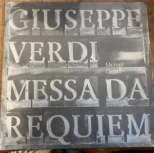 MICHAEL GIELEN / VERDI messa de Requiem / GERMAN PRIVATE - Picture 1 of 1