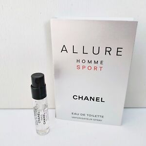 Chanel Allure Homme Sport Eau De Toilette mini Spray for men, 1.5ml, Brand NEW!
