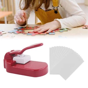 Jigsaw Puzzle Making Machine embossing Toys Red - Picture 1 of 12